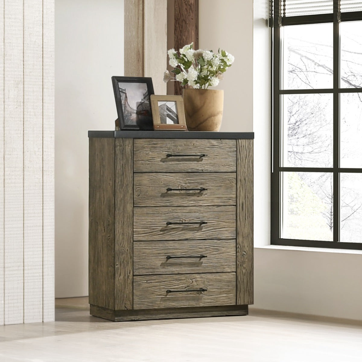 ACME Lance Chest – front view – Lusso Furniture Miami