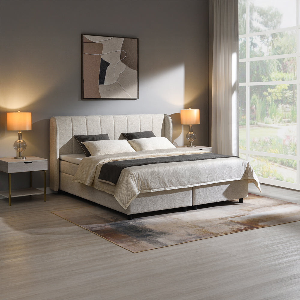 ACME Adonia Storage Bed – front view – Lusso Furniture Miami