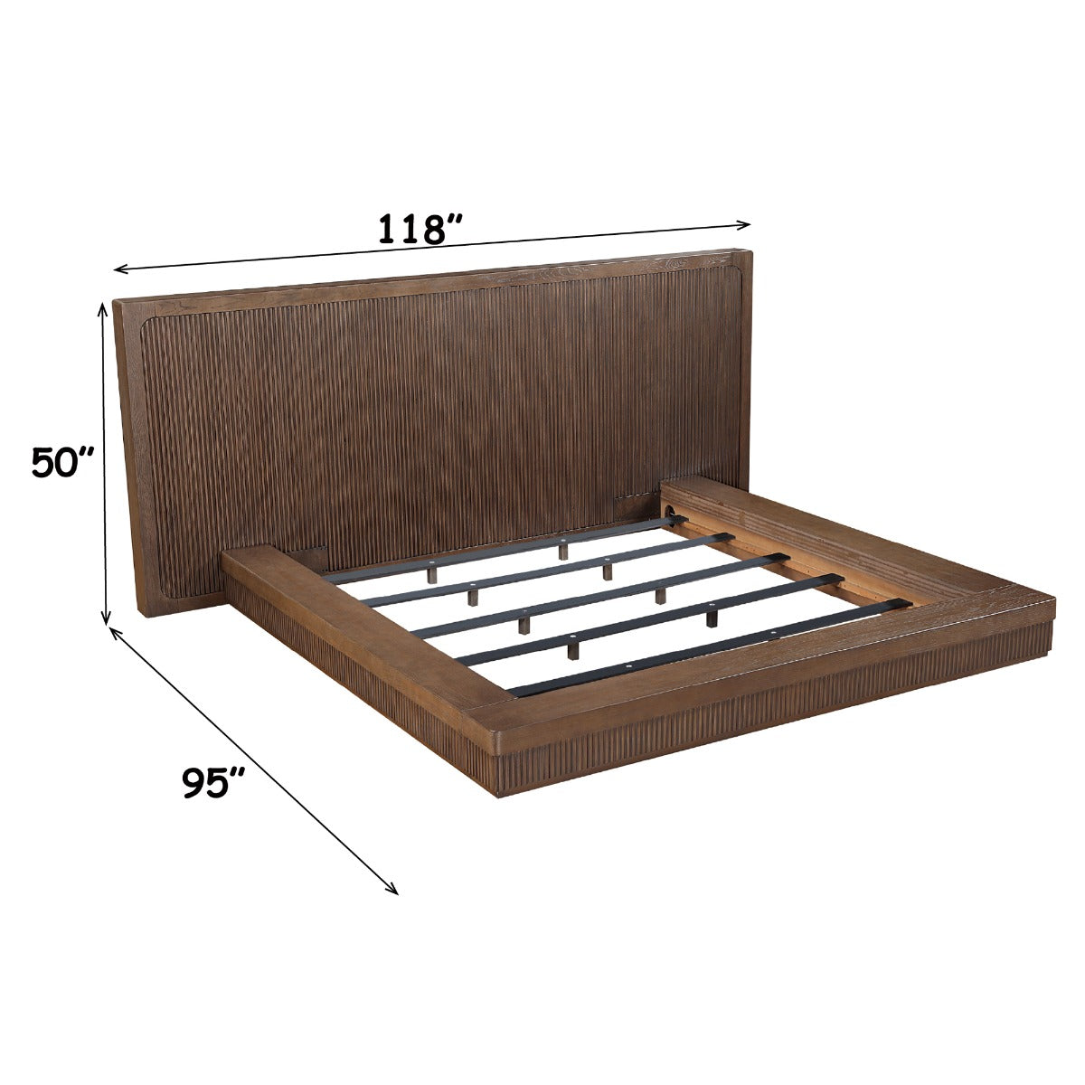 ACME Leanna Bed – view 28 – Lusso Furniture Miami