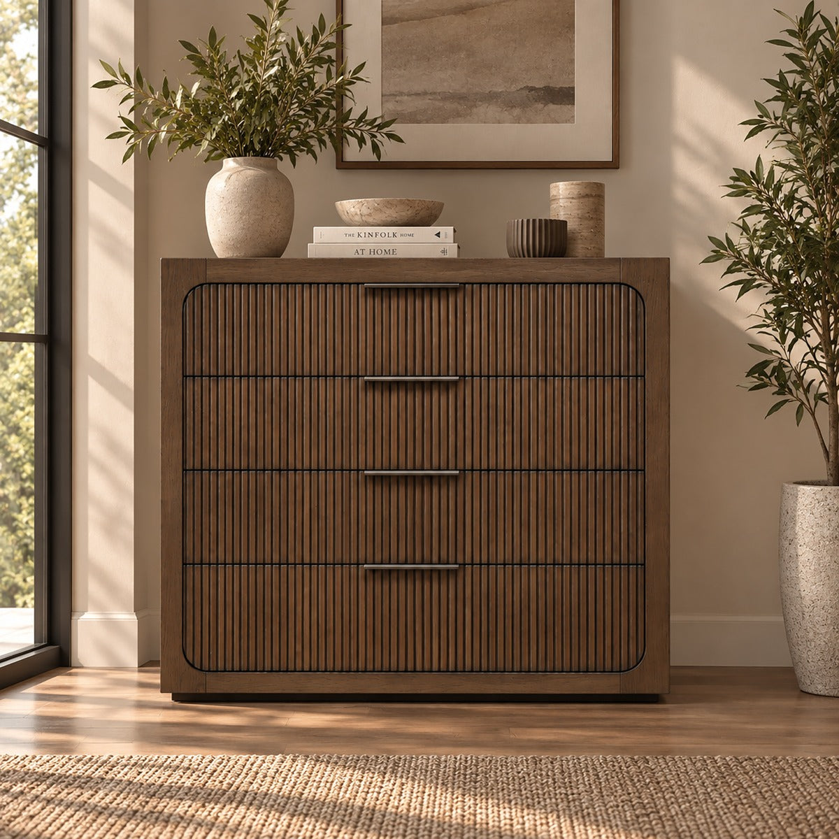 ACME Leanna Chest – front view – Lusso Furniture Miami