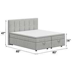 ACME Avenia Storage Bed – view 24 – Lusso Furniture Miami