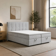 ACME Avenia Storage Bed – finish detail – Lusso Furniture Miami