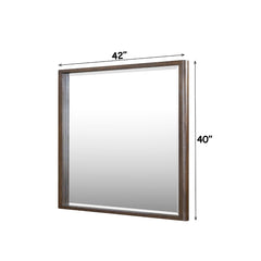 ACME Zoey Mirror – back view – Lusso Furniture Miami