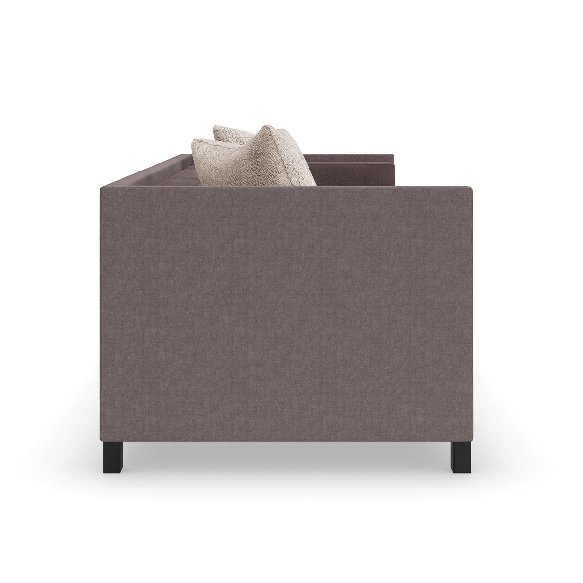 Caracole Tuxedo Sofa – room setting – Lusso Furniture Miami