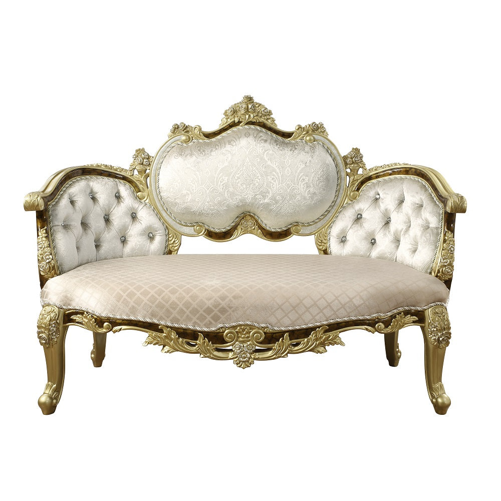 ACME Desiderius Bench – side view – Lusso Furniture Miami
