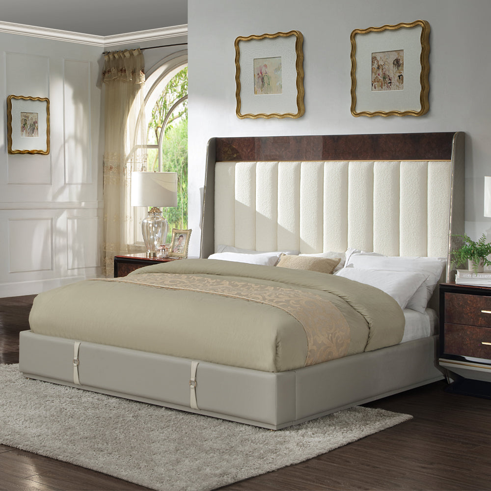 ACME Jamonica Bed – front view – Lusso Furniture Miami