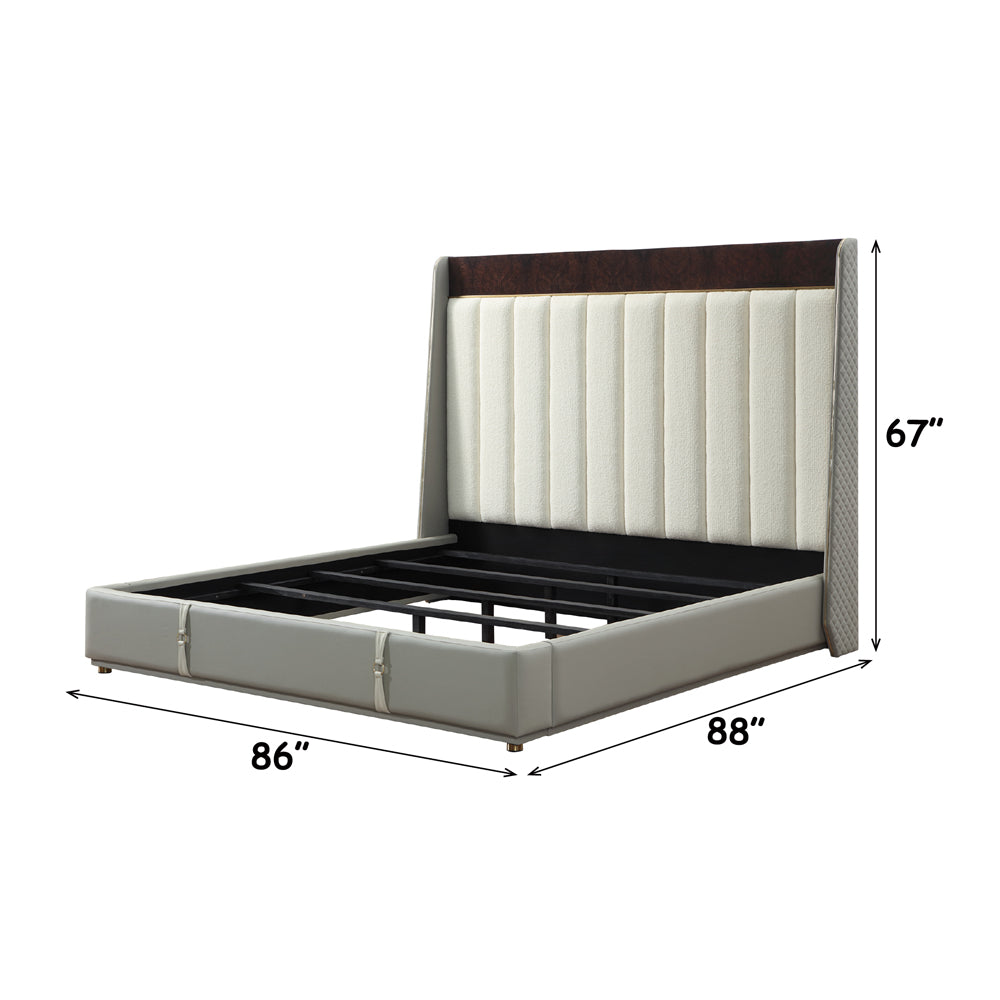 ACME Jamonica Bed – finish detail – Lusso Furniture Miami