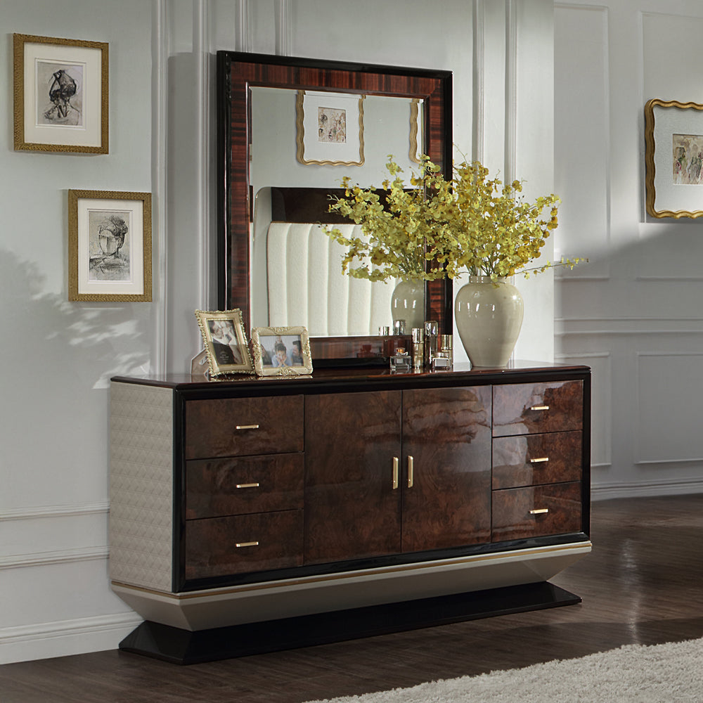 ACME Jamonica Mirror – detail – Lusso Furniture Miami