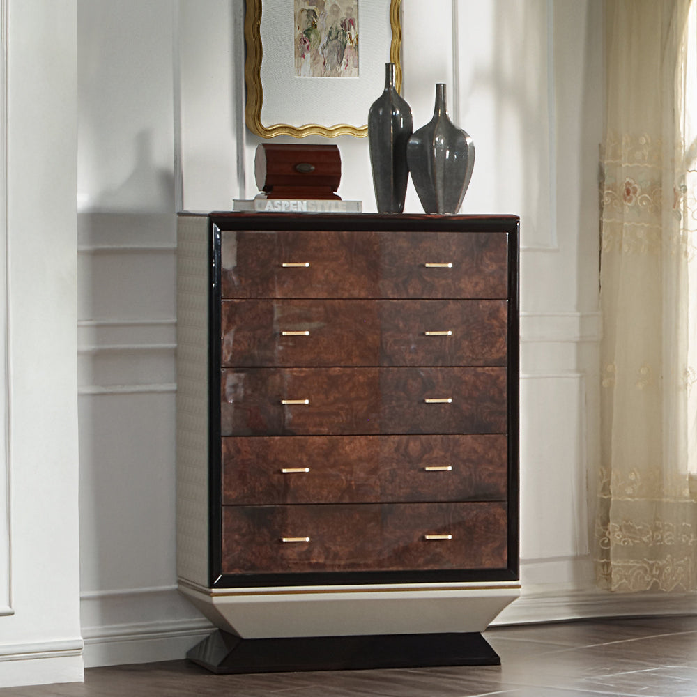 ACME Jamonica Chest – front view – Lusso Furniture Miami