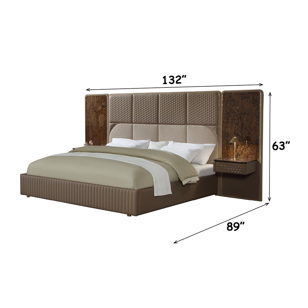 ACME Marcelino Bed – back view – Lusso Furniture Miami