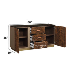 ACME Marcelino Dresser – top view – Lusso Furniture Miami