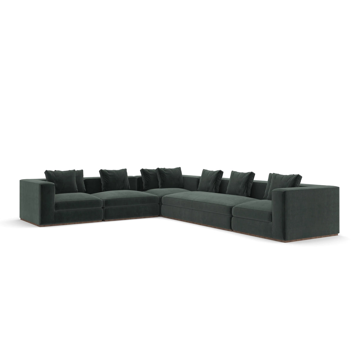 Caracole Bello Sectional – view 29 – Lusso Furniture Miami