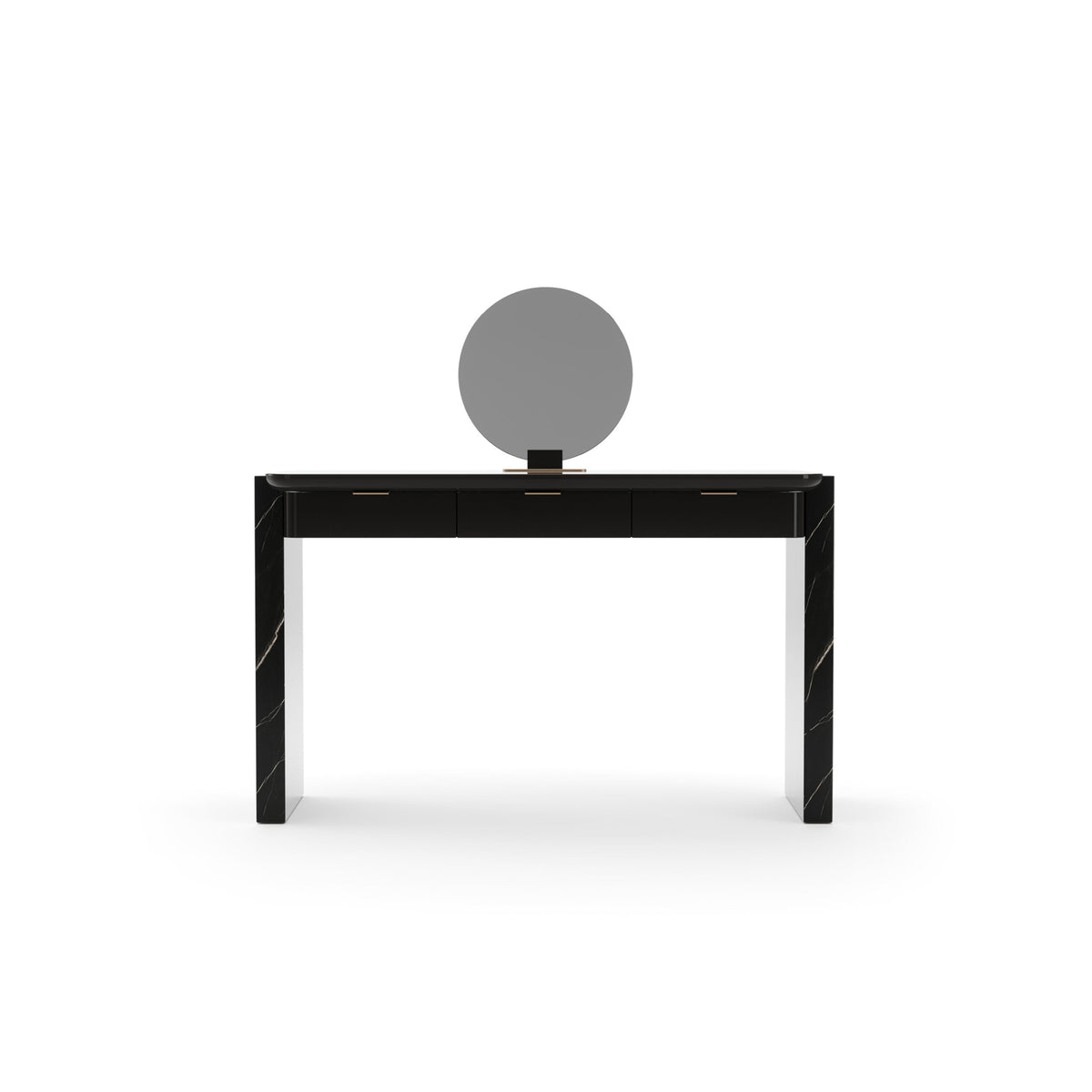Caracole Overlap Vanity – front view – Lusso Furniture Miami