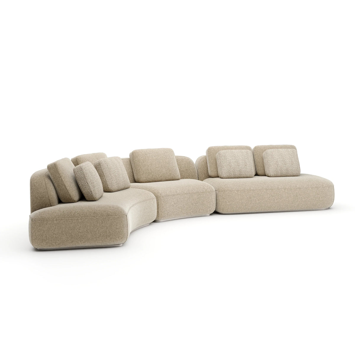 Caracole Sasso Sectional – view 23 – Lusso Furniture Miami