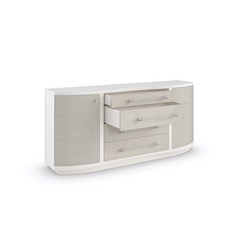 Caracole Clear To Me Dresser – room setting – Lusso Furniture Miami