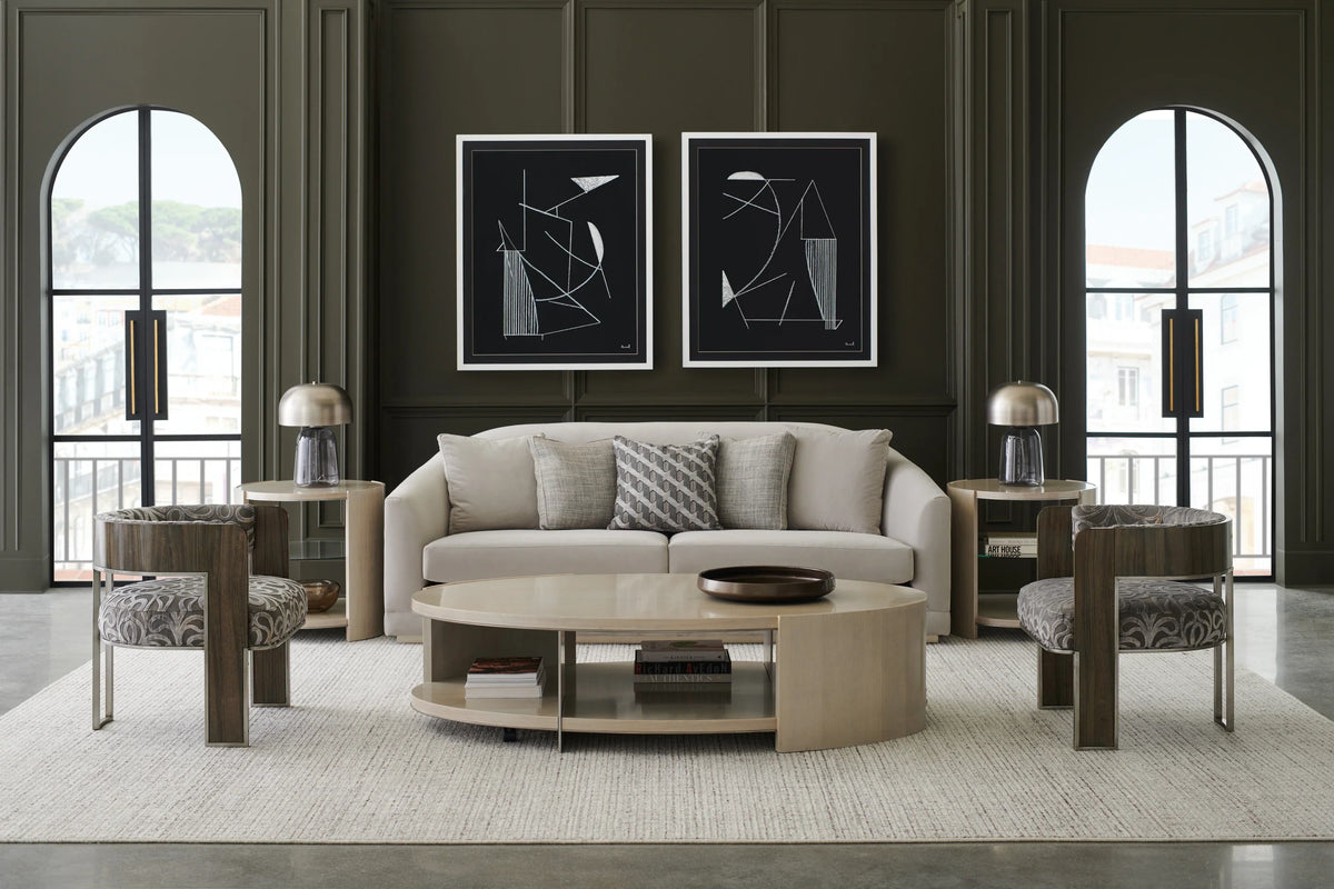 Caracole Da Vita Cocktail Table – angle view – Lusso Furniture Miami