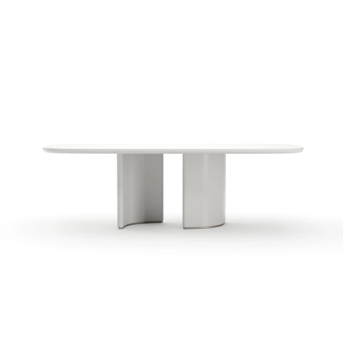 Caracole Tobie Rectangular Dining Table – front view – Lusso Furniture Miami