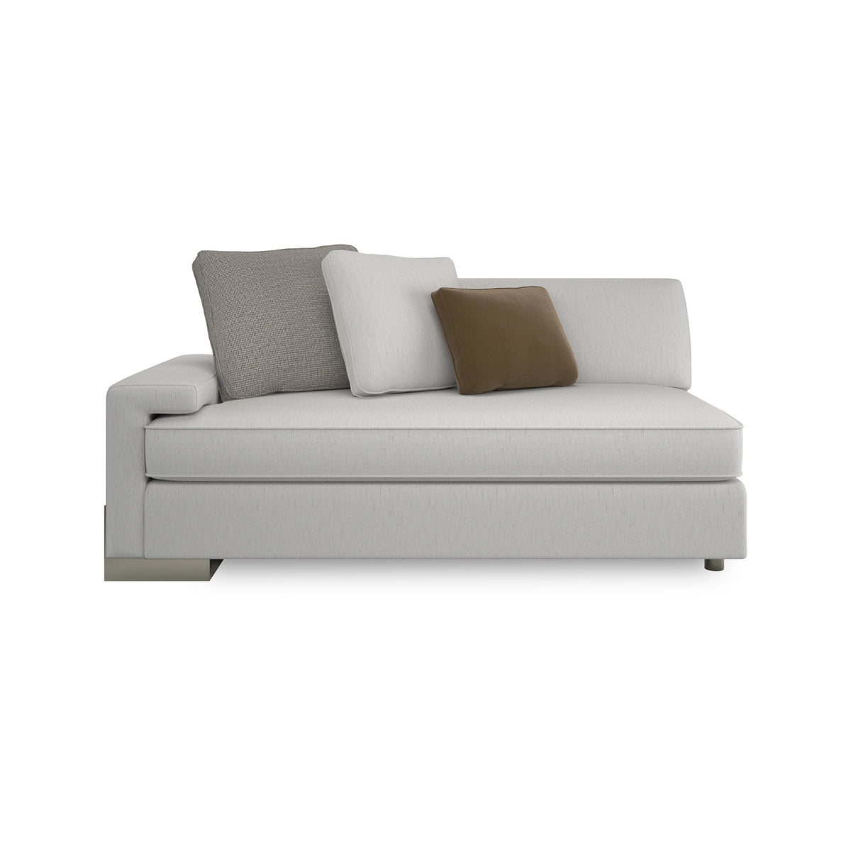 Caracole Shelfish Sectional – room setting – Lusso Furniture Miami
