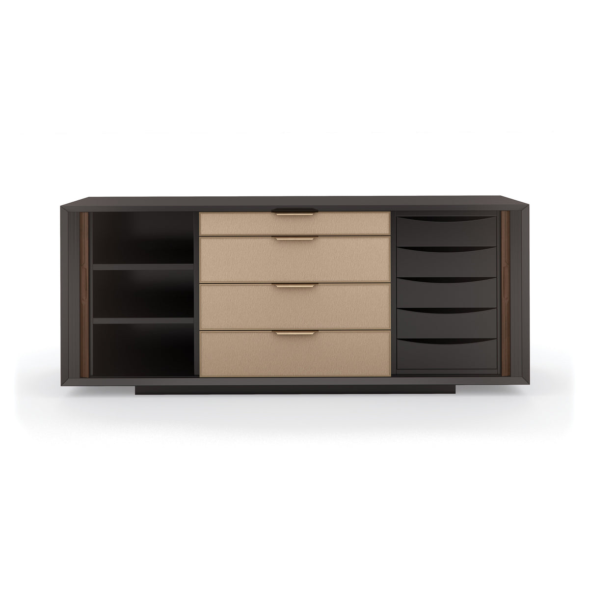 Caracole Around The Corner Sideboard – back view – Lusso Furniture Miami