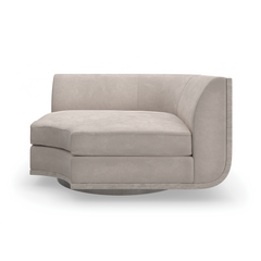 Caracole Clipper Sectional Components – front view – Lusso Furniture Miami