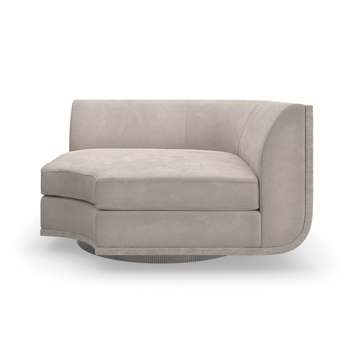 Caracole Clipper Sectional Components – front view – Lusso Furniture Miami