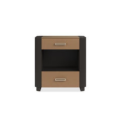 Caracole Love Open Nightstand – front view – Lusso Furniture Miami