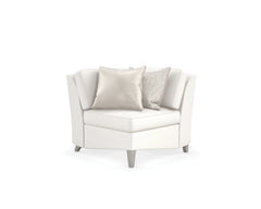 Caracole Victoria Corner Sectional – angle view – Lusso Furniture Miami