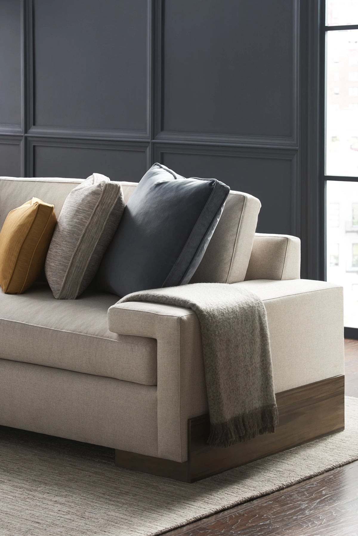 Caracole Shelfish Sectional Components – view 25 – Lusso Furniture Miami