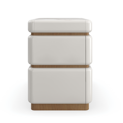 Caracole Milos Nightstand – room setting – Lusso Furniture Miami