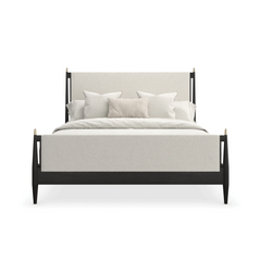 Caracole Rhythm Bed – front view – Lusso Furniture Miami