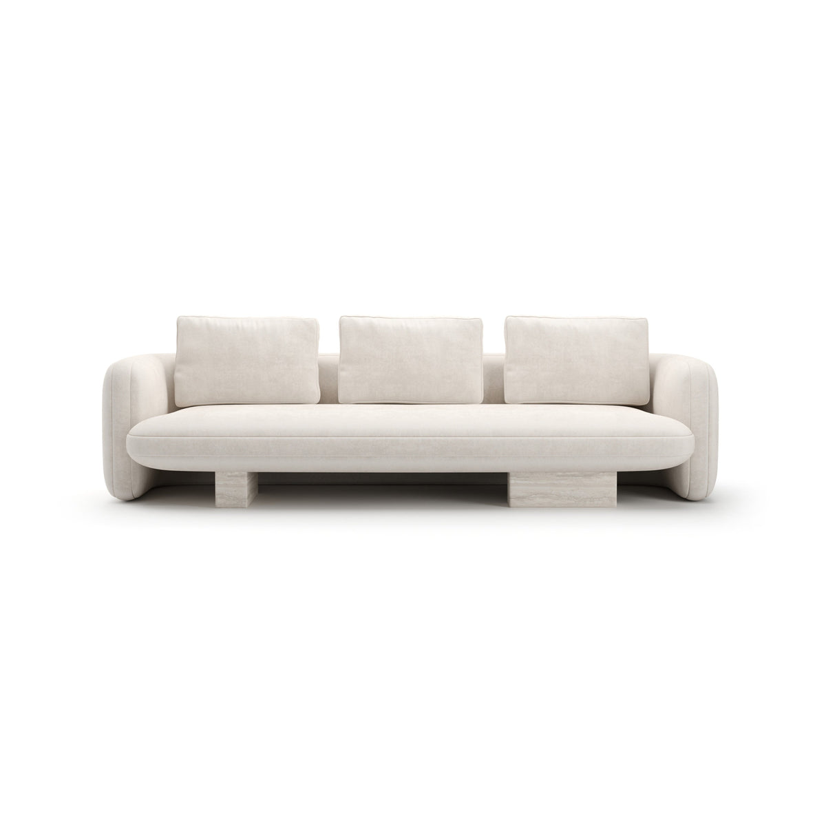 Caracole Overlap Sofa – close-up – Lusso Furniture Miami