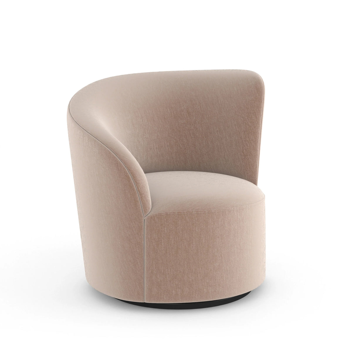 Caracole Whorl Swivel Chair – top view – Lusso Furniture Miami