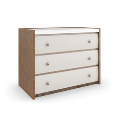 Caracole Avignon Nightstand – side view – Lusso Furniture Miami