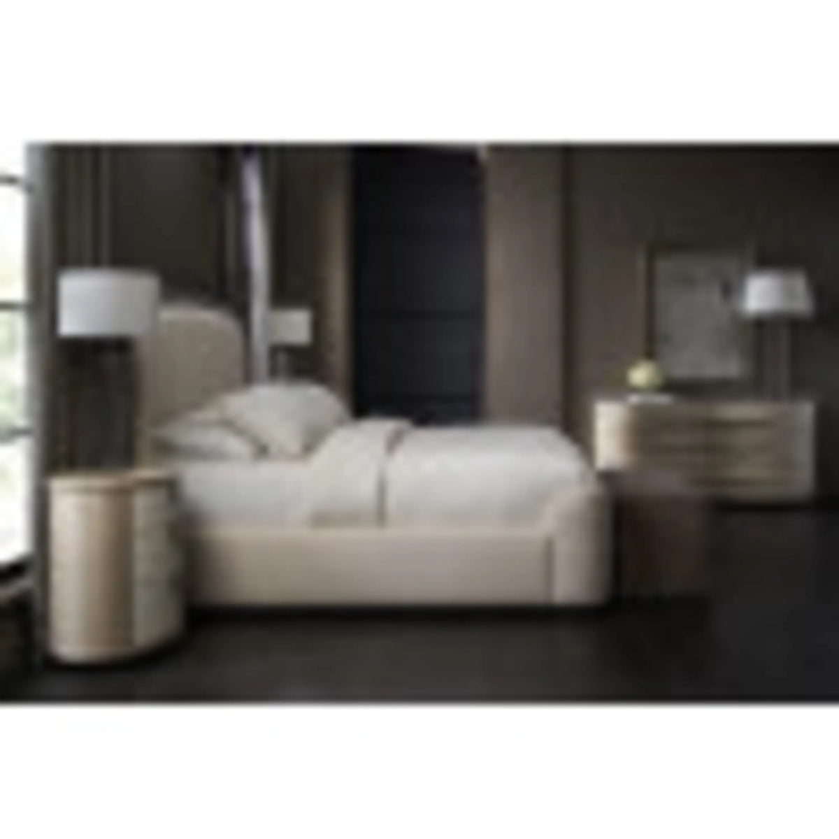 Caracole Traverse Bench – angle view – Lusso Furniture Miami