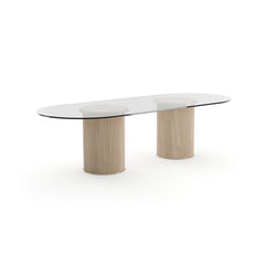 Caracole Rhythm Dining Table – finish detail – Lusso Furniture Miami