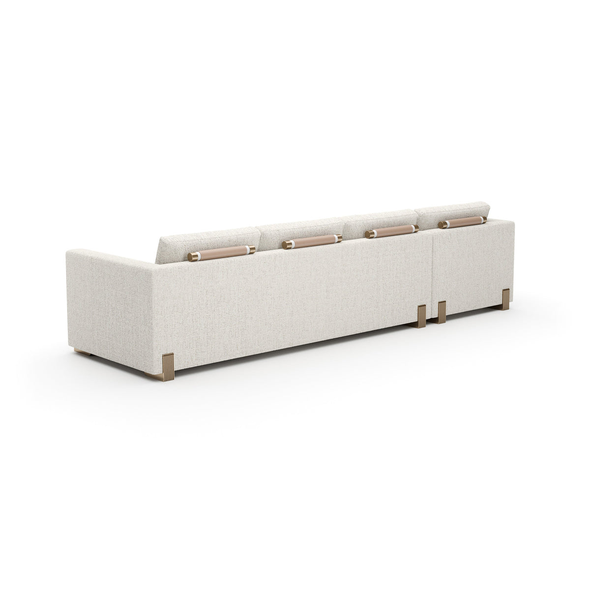 Caracole Counter Balance Sectional – view 33 – Lusso Furniture Miami