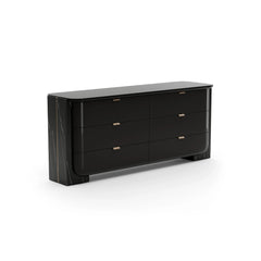 Caracole Overlap Dresser – side view – Lusso Furniture Miami