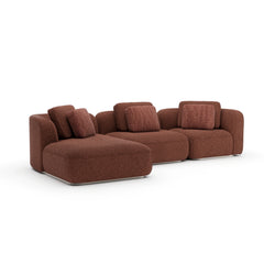 Caracole Sasso Sectional – front view – Lusso Furniture Miami