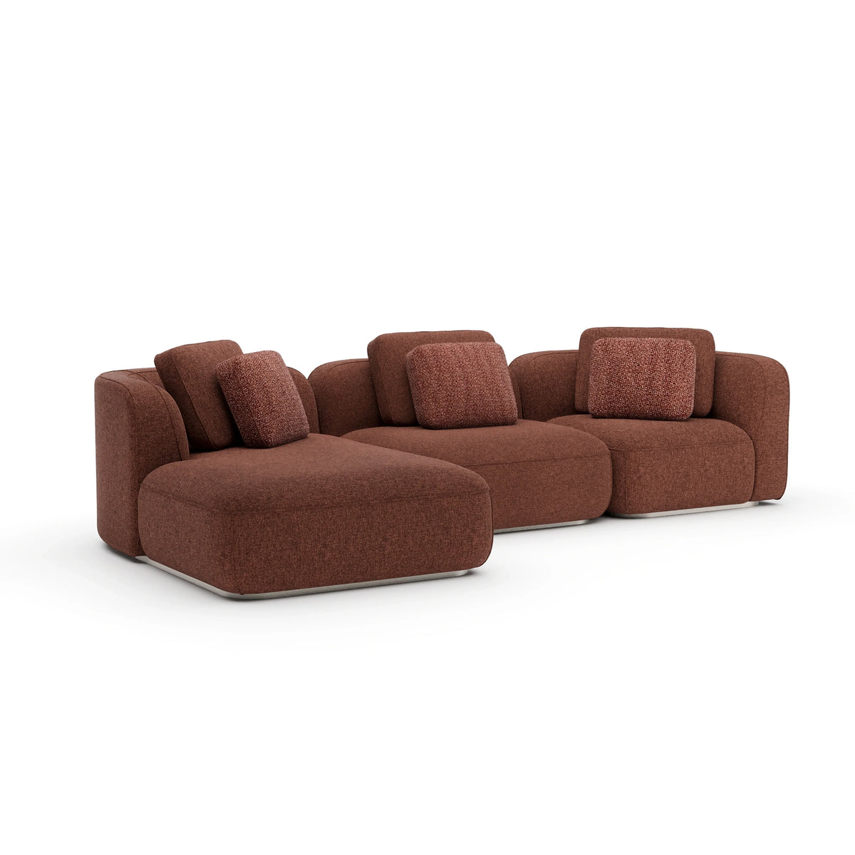 Caracole Sasso Sectional – front view – Lusso Furniture Miami