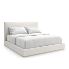 Caracole Boutique Bed – front view – Lusso Furniture Miami