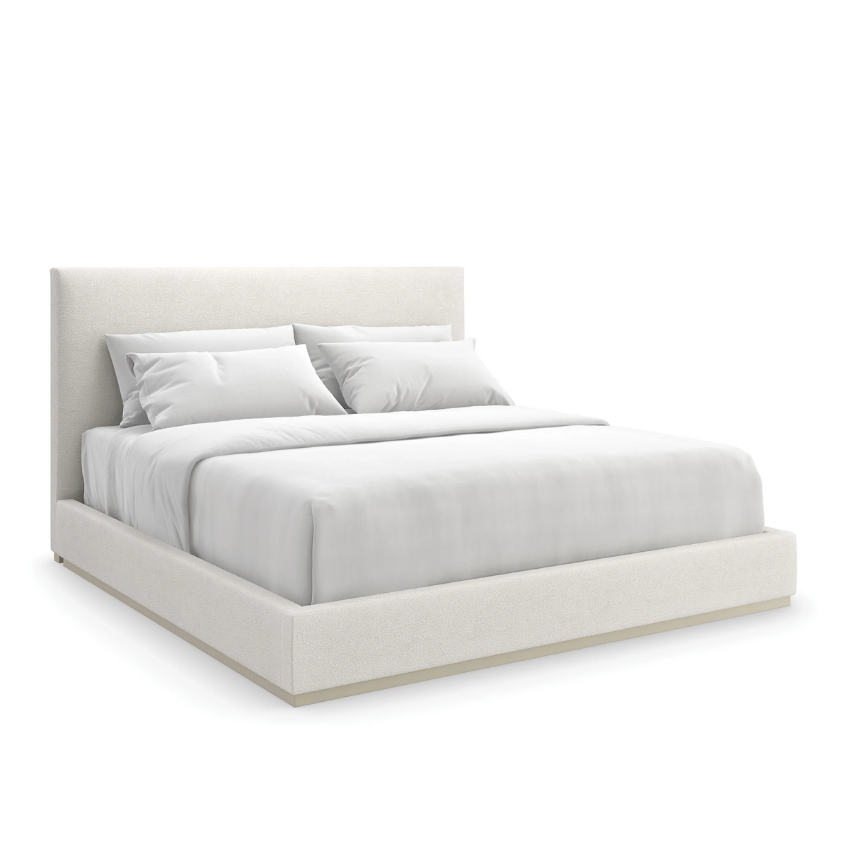 Caracole Boutique Bed – front view – Lusso Furniture Miami