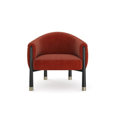 Caracole Baton Accent Chair – top view – Lusso Furniture Miami