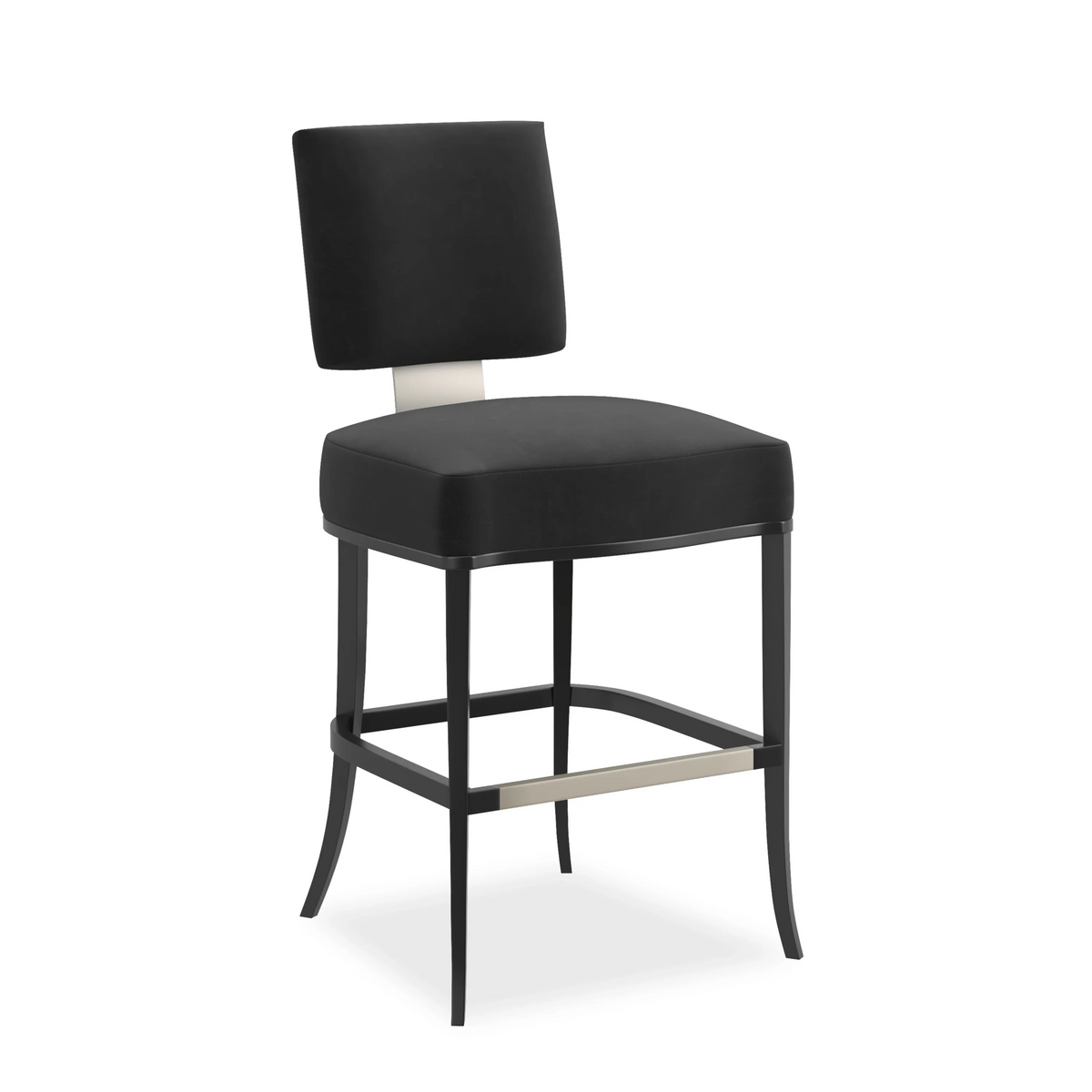Caracole Reserved Seating Counter Stool – back view – Lusso Furniture Miami