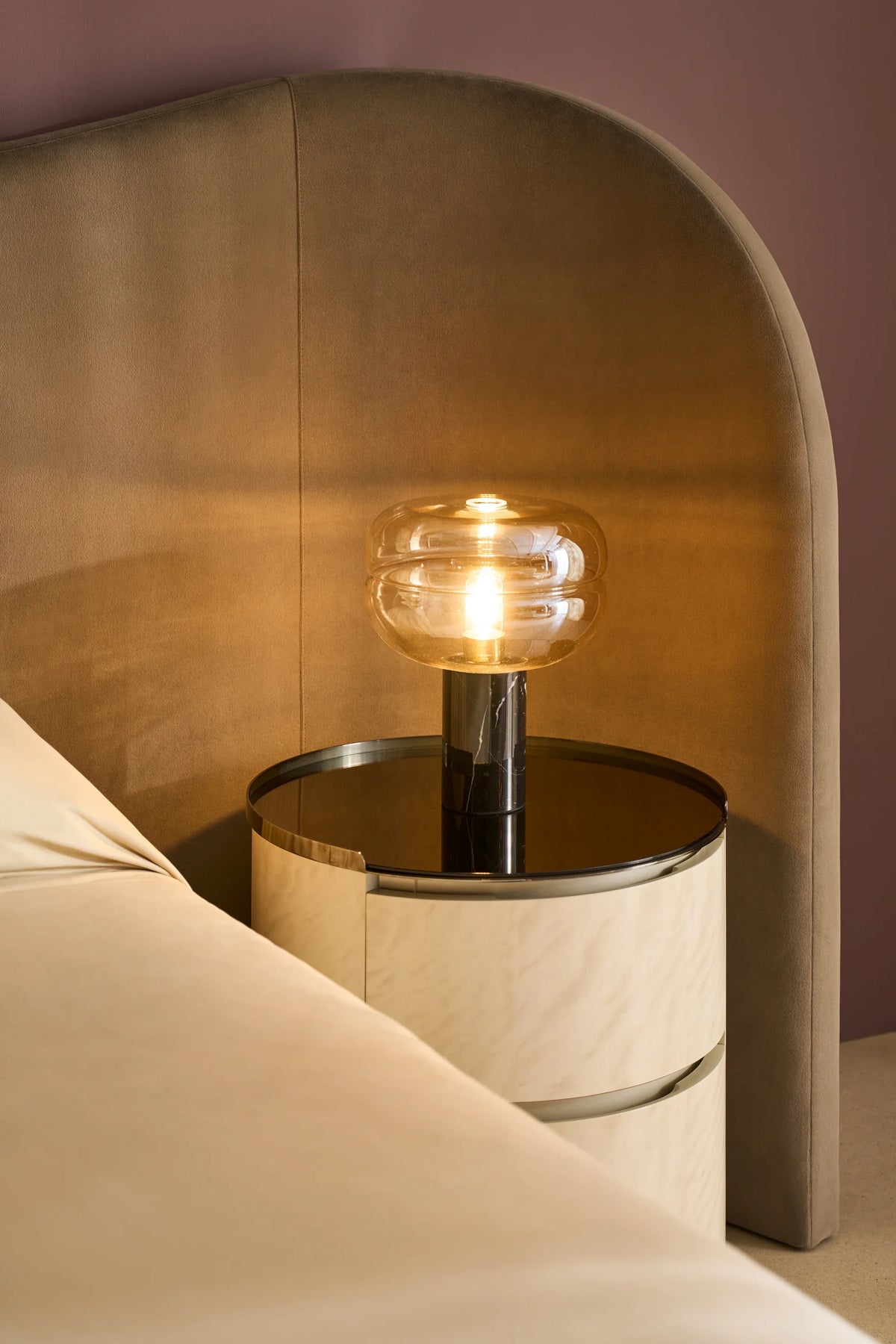 Caracole Clio Bed – room setting – Lusso Furniture Miami