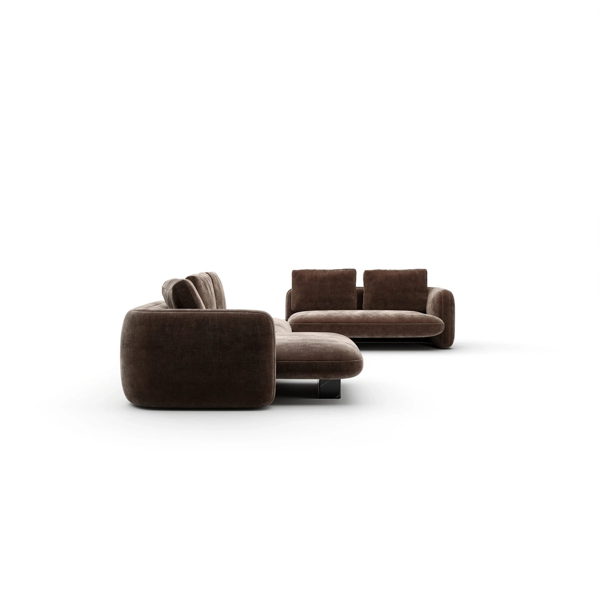 Caracole Overlap Sectional – view 96 – Lusso Furniture Miami