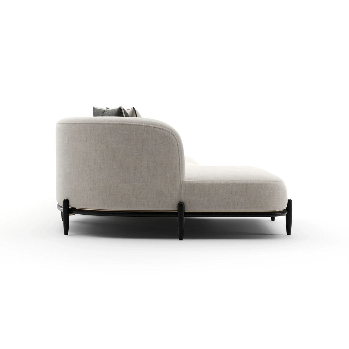 Caracole Madera Sectional – view 25 – Lusso Furniture Miami
