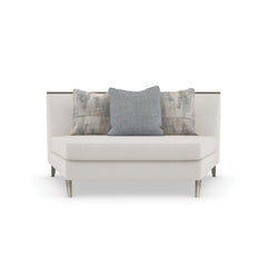 Caracole X Factor Wedge Sectional – front view – Lusso Furniture Miami