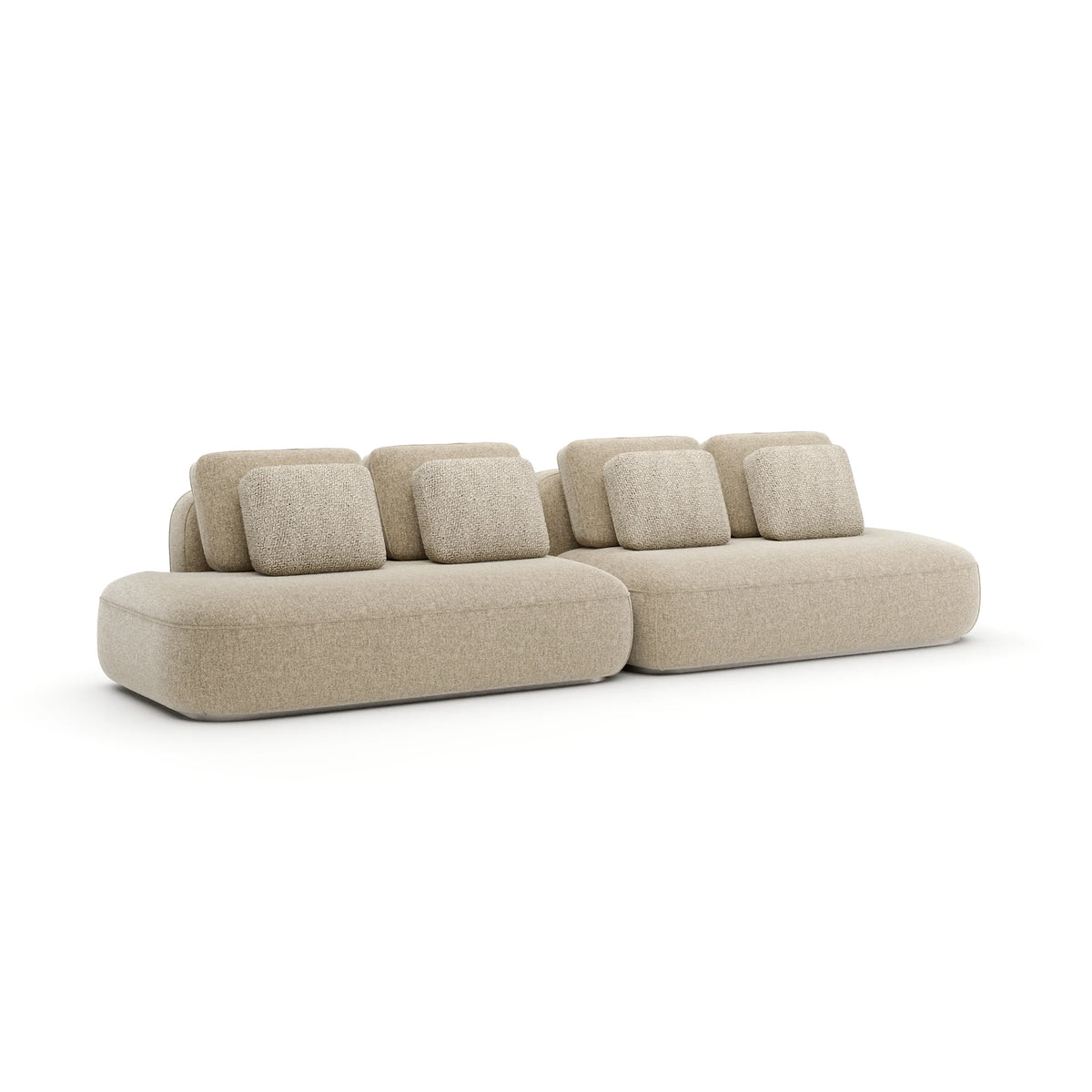 Caracole Sasso Sectional – view 18 – Lusso Furniture Miami