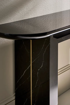 Caracole Overlap Open Console Table – view 11 – Lusso Furniture Miami