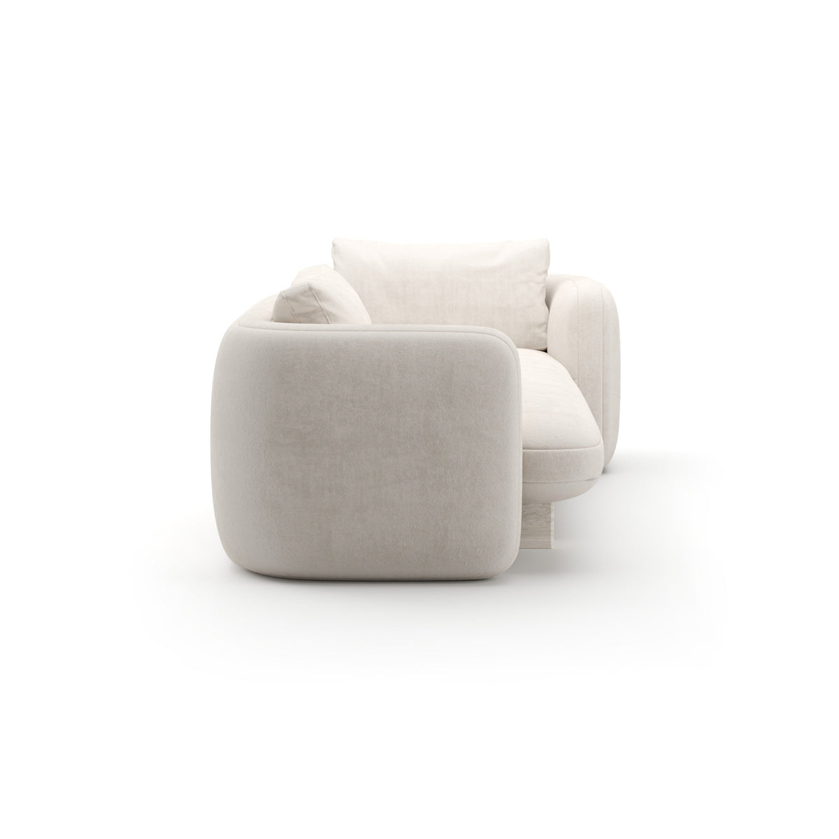Caracole Overlap Chaise – top view – Lusso Furniture Miami